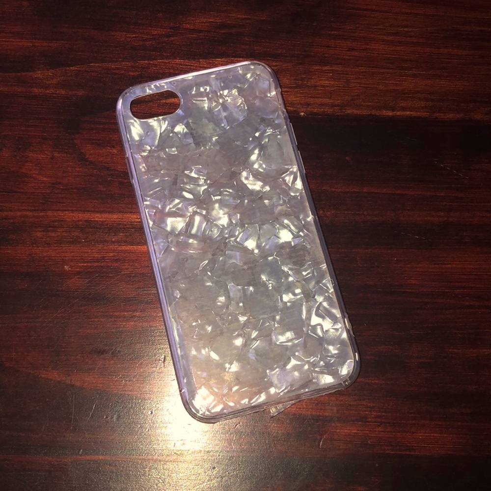clear/white Phone case